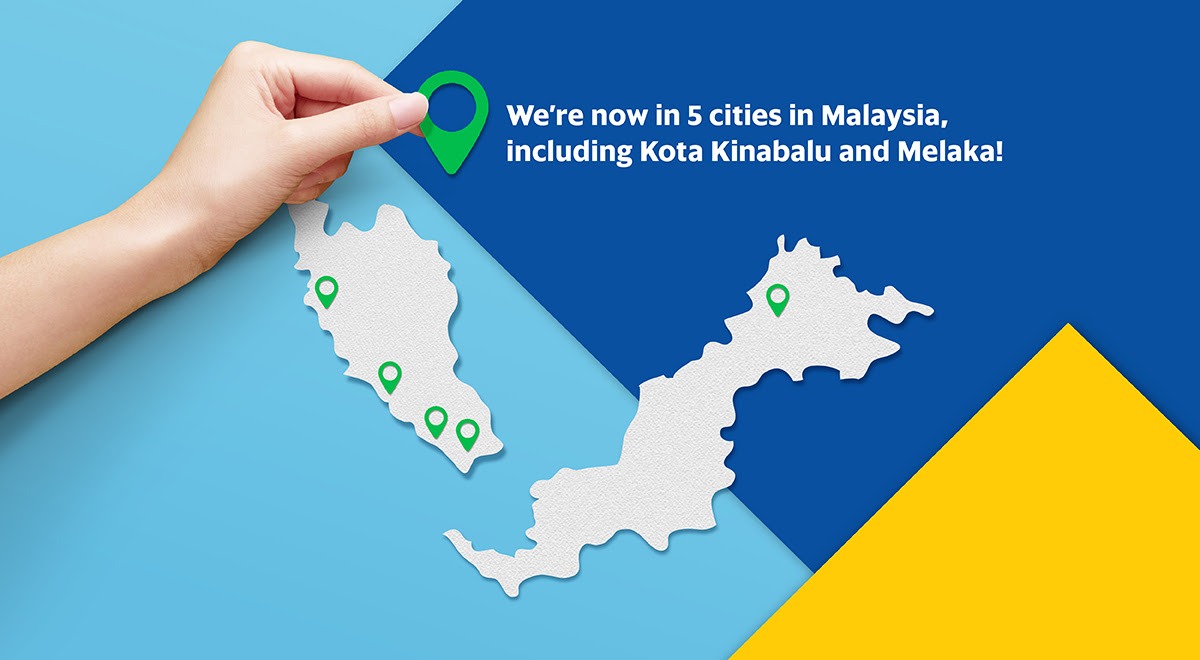 GrabCar Service Expands To Malacca And Kota Kinabalu